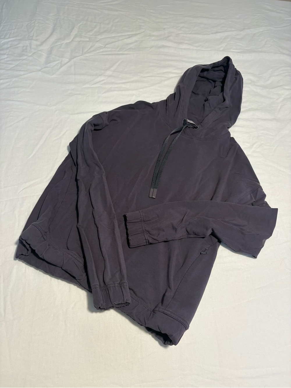 Lululemon grey-ish purple Pullover Hoodie with Hood Drawstring